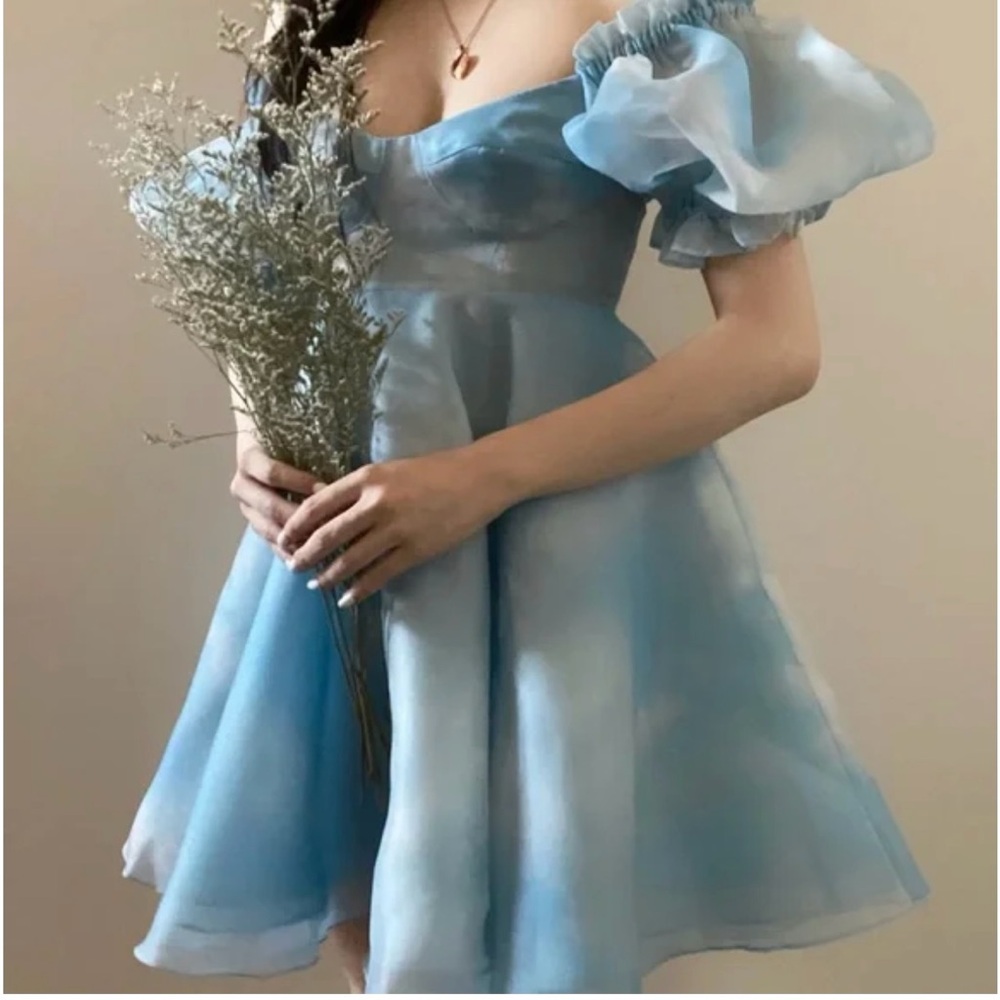 Selkie Head in the Clouds Puff Sleeve Parliament Dress